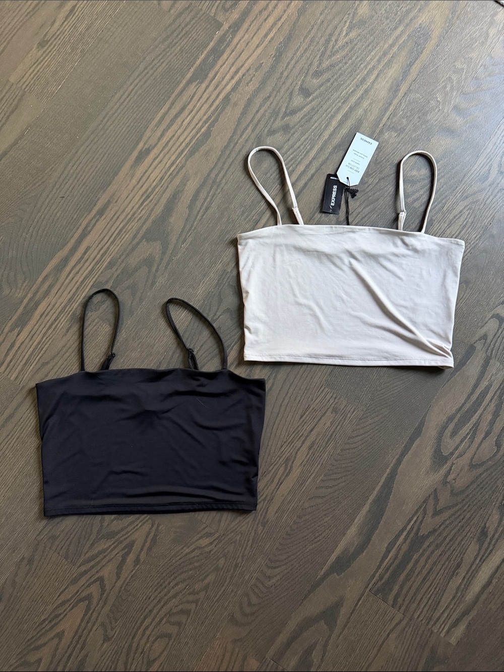 Express Body Contour Crop Tank Bundle (M)